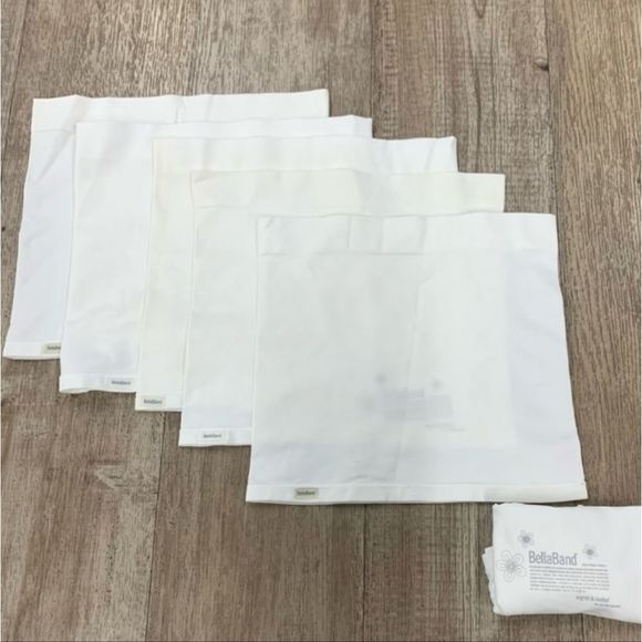 BellaBand Maternity Belly Band in White Size 2 - Picture 2 of 16